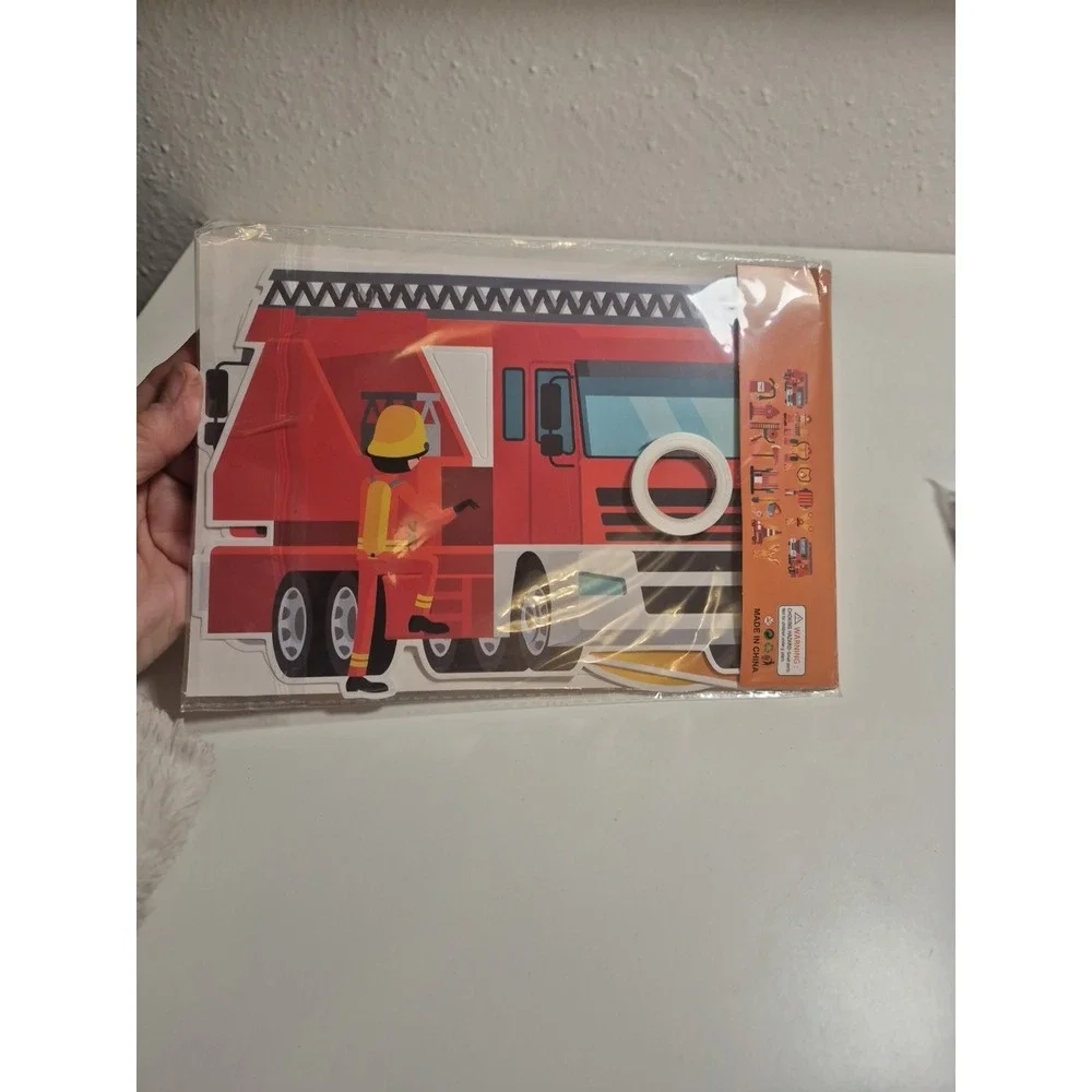 Happy Birthday Fire‎ Truck Decor